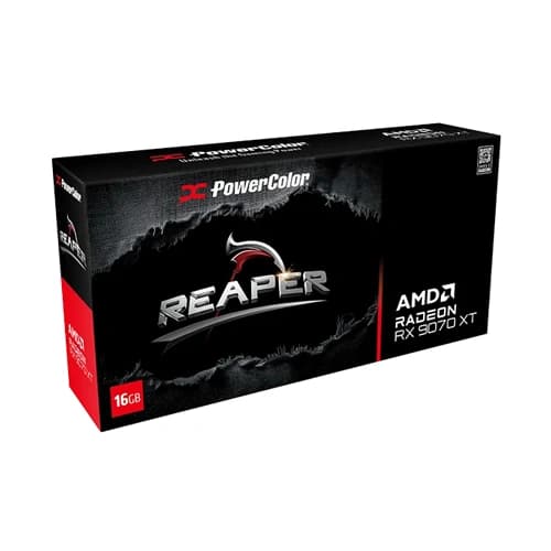 PowerColor Reaper RX 9070 XT 16GB GDDR6 Graphics Card